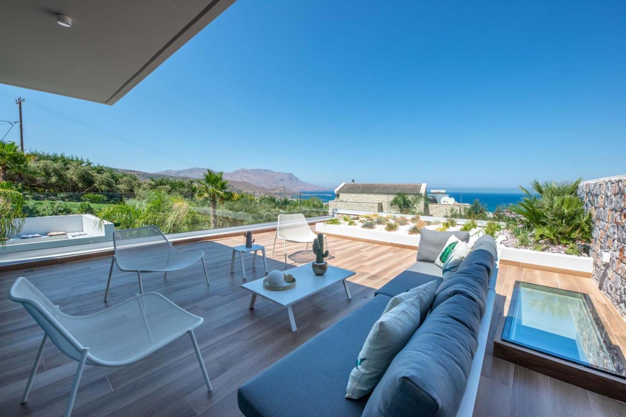 Villa Lydia I Superb Views, Two Pools, Next To The City Kíssamos Eksteriør billede